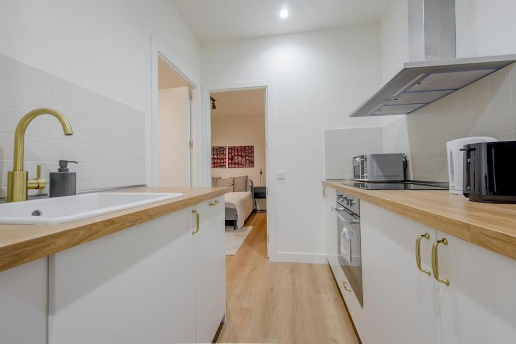 Cozy Apt Para 6Pax A Escasos Metros Del Retiro 马德里 外观 照片
